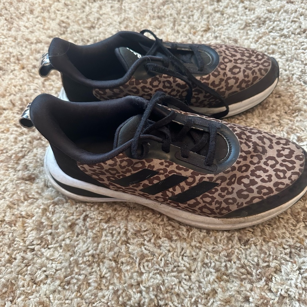 Adidas Leopard Print Tennis Shoes